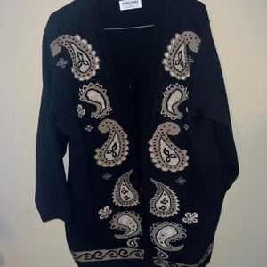 Alfred Dunner‎ Paisley Cardigan